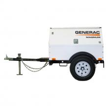 Generac Power Systems, Inc. MLG8K-STD - Mobile Diesel Generator, 8kVA, FT4
