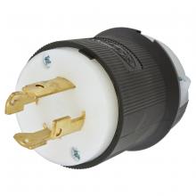 Hubbell Wiring Device-Kellems HBL2731 - LKG PLUG, 30A 3P 480V, L16-30P, B/W