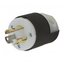 Hubbell Wiring Device-Kellems HBL4770C - LKG PLUG, 15A 277V, L7-15P, B/W