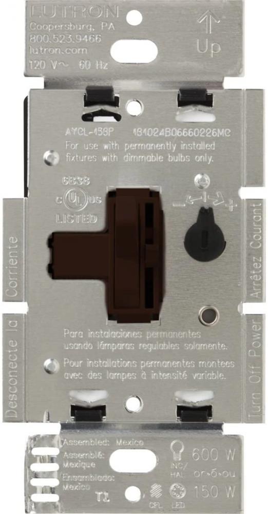 ARIADNI CFL/LED DIMMER BROWN BOXED