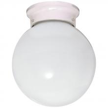 Satco 77/947 - 1 LIGHT 6 BALL FIXTURE White
