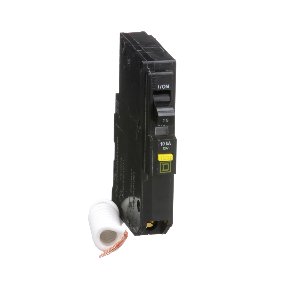 Mini circuit breaker, QO, 15A, 1 pole, 120VAC, 1