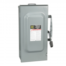 Schneider Electric DU323RB - Safety switch, general duty, non fusible, 100A,