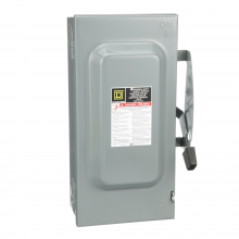 Schneider Electric DU323 - Safety switch, general duty, non fusible, 100A,