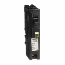 Schneider Electric HOM115PCAFI - Mini circuit breaker, Homeline, 15A, 1 pole, 120