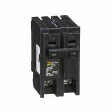 Schneider Electric HOM2100 - Mini circuit breaker, Homeline, 100A, 2 pole, 12