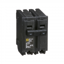 Schneider Electric HOM240 - Mini circuit breaker, Homeline, 40A, 2 pole, 120
