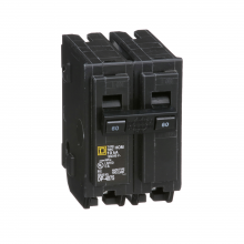 Schneider Electric HOM260 - Mini circuit breaker, Homeline, 60A, 2 pole, 120