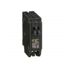 Schneider Electric HOMT1515 - Tandem circuit breaker, Homeline, 2 x 1 pole at