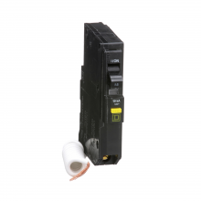 Schneider Electric QO115GFI - Mini circuit breaker, QO, 15A, 1 pole, 120VAC, 1