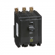 Schneider Electric QOB340 - Mini circuit breaker, QO, 40A, 3 pole, 120/240VA