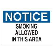 Brady 72328 - NO SMOKING SIGN